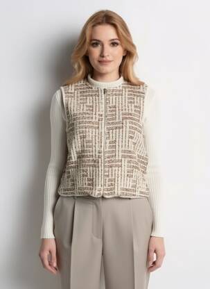 Jachete casual guler rotund maro RUE MAZARINE femeie