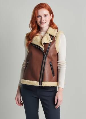 Jachete casual guler tip costum maro VERO MODA femeie