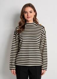 Pulover mâneci lungi mâneci lungi negru TIFFOSI femeie