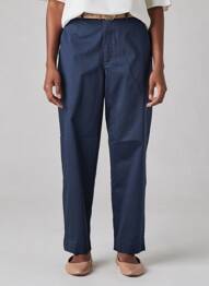 Pantalon drept elasticitate mărime normală albastru TIFFOSI femeie