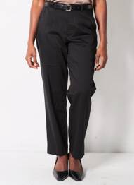 Pantalon drept elasticitate mărime normală negru TIFFOSI femeie