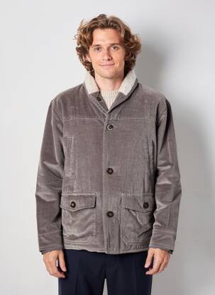 Jachete casual croială dreaptă gri IRON AND RESIN bărbat