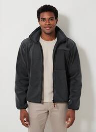 Jachete casual croială dreaptă negru IRON AND RESIN bărbat