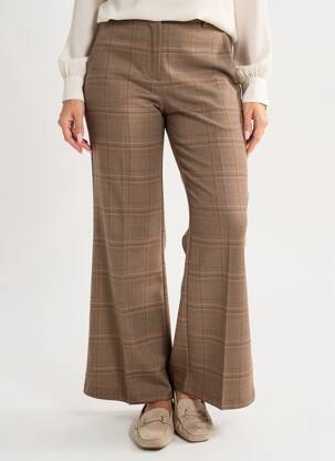 Pantalon evazat mărime normală mărime normală portocalie IMPERIAL femeie