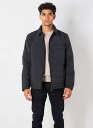 Geacă matlasată mâneci lungi fără glugă negru IMPERIAL bărbat