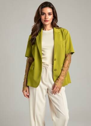 Sacou buzunare verde IMPERIAL femeie