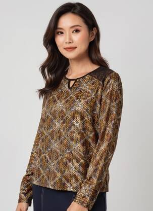 Tricou mâneci lungi mâneci lungi negru TELMAIL femeie