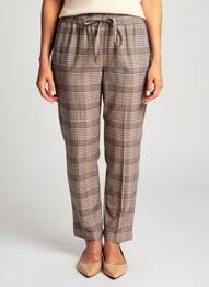 Pantalon chino mărime normală mărime normală maro C'EST BEAU LA VIE femeie