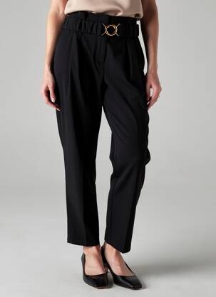 Pantalon drept elasticitate mărime normală negru VILA femeie