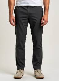 Pantalon chino țesătură melanj mărime normală gri CAMBRIDGE bărbat