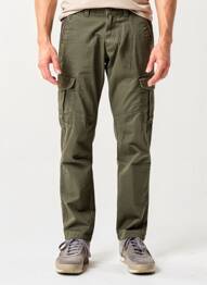 Pantalon cargo buzunare mărime normală verde TIMEZONE bărbat