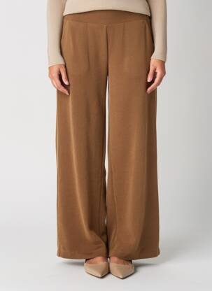 Pantalon larg buzunare mărime normală maro CMP femeie