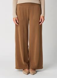 Pantalon larg buzunare mărime normală maro CMP femeie
