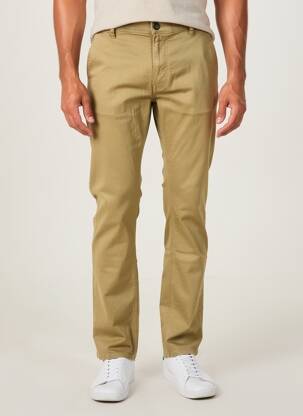 Pantalon chino elasticitate mărime normală bej PULL IN bărbat