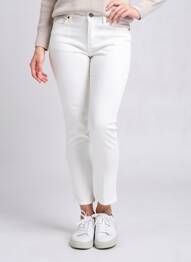 Pantalon 7/8 elasticitate mărime normală alb VILA femeie