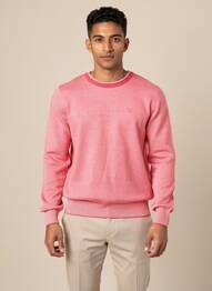 Pulover elasticitate mâneci lungi roz CAMBERABERO bărbat