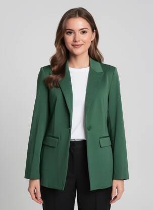 Sacou buzunare verde B.YOUNG femeie