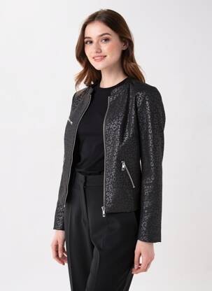 Jachete casual finisaj interior dublat gri LES P'TITES BOMBES femeie