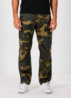 Pantalon cargo buzunare mărime normală verde CARHARTT bărbat