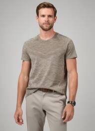 Tricou croială dreaptă mâneci scurte gri ASOS bărbat