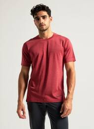 Tricou croială dreaptă mâneci scurte roșu NIKE bărbat