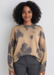 Pulover elasticitate mâneci lungi maro NOUS ANTWERP femeie