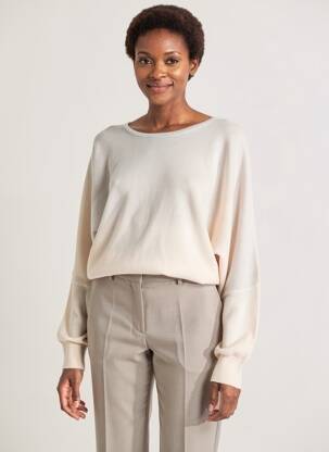 Pulover elasticitate mâneci lungi gri NOUS ANTWERP femeie