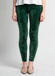 Colant efect material satinat mărime normală verde GOLDA femeie