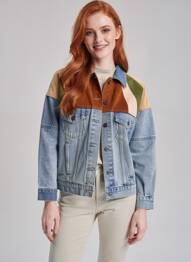 Jachete casual croială dreaptă albastru ROSE GARDEN femeie