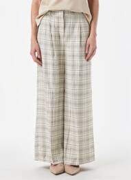 Pantalon evazat talie elastică gri GRACE & MILA femeie