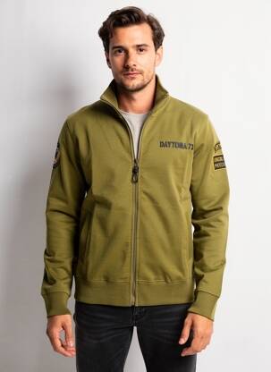 Jachete casual croială dreaptă verde DAYTONA bărbat