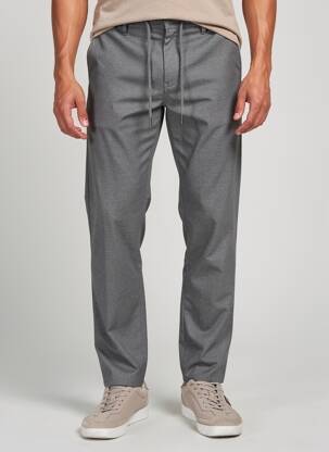 Pantalon chino țesătură melanj mărime normală gri KAPORAL bărbat