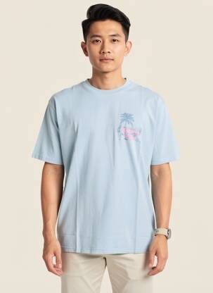 Tricou croială cambrată mâneci scurte albastru KAPORAL bărbat