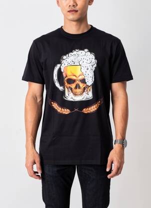 Tricou croială dreaptă mâneci scurte negru SOL'S bărbat