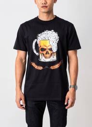 Tricou croială dreaptă mâneci scurte negru SOL'S bărbat