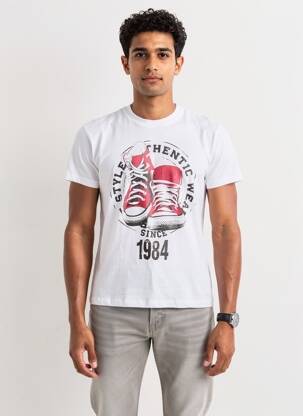 Tricou croială dreaptă mâneci scurte alb LE VESTIAIRE bărbat