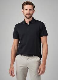 Tricou croială cambrată mâneci scurte negru PIONEER bărbat