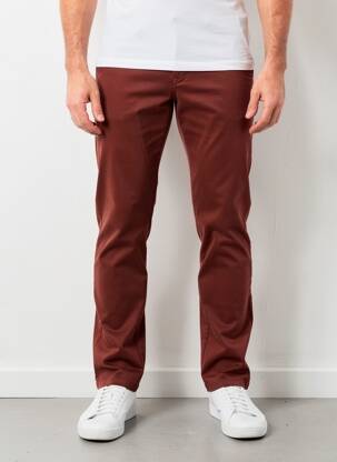 Pantalon chino elasticitate mărime normală portocalie MEYER bărbat