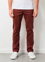 Pantalon chino elasticitate mărime normală portocaliu MEYER bărbat