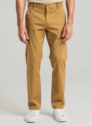 Pantalon chino elasticitate mărime normală galben FREEMAN T.PORTER bărbat