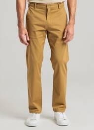 Pantalon chino elasticitate mărime normală galben FREEMAN T.PORTER bărbat