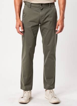 Pantalon chino elasticitate mărime normală verde BLEND bărbat