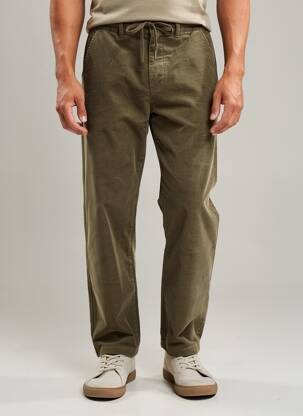 Pantalon drept țesătură catifea mărime normală verde FREEMAN T.PORTER bărbat