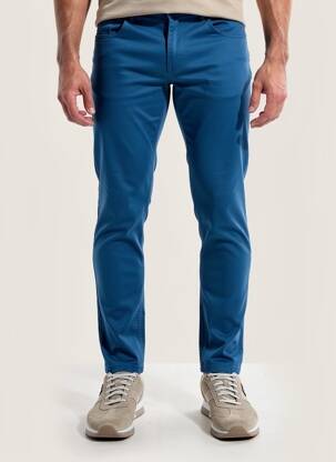 Pantalon slim elasticitate mărime normală albastru BLEND bărbat