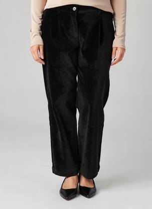 Pantalon drept elasticitate mărime normală negru JULIE GUERLANDE femeie