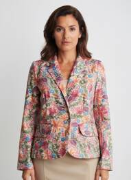 Jachete casual guler tip costum roșu PAKO LITTO femeie