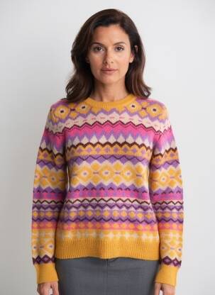 Pulover croială cambrată mâneci lungi portocalie SURKANA femeie