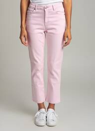 Pantalon 7/8 elasticitate mărime normală roz GARCIA femeie