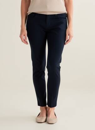 Pantalon slim elasticitate mărime normală albastru GARCIA femeie