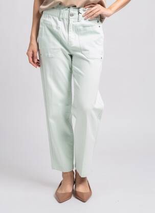 Pantalon drept elasticitate mărime normală verde FREEMAN T.PORTER femeie